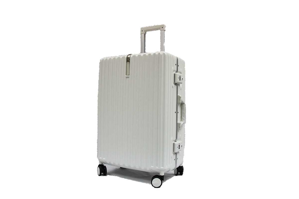 Contemporary PC AluminiumFrame Luggage Spinner Wheel SafeSkies TSALock