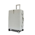 Contemporary Polycarbonate Aluminium Frame Luggage with 8 Spinner Wheels Safe Skies TSA Lock - Luggage Outlet