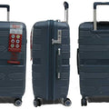 Helix Polypropylene Expandable Anti-theft Luggage with Spinner Wheels TSA Lock - Luggage Outlet