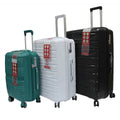 Adamantine Polypropylene Expandable Anti-theft Luggage with Spinner Wheels TSA Lock - Luggage Outlet