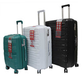 Adamantine Polypropylene Expandable Anti-theft Luggage with Spinner Wheels TSA Lock