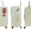 Adamantine Polypropylene Expandable Anti-theft Luggage with Spinner Wheels TSA Lock - Luggage Outlet