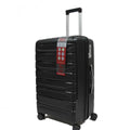 Adamantine Polypropylene Expandable Anti-theft Luggage with Spinner Wheels TSA Lock - Luggage Outlet