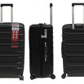 Adamantine Polypropylene Expandable Anti-theft Luggage with Spinner Wheels TSA Lock - Luggage Outlet