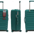 Adamantine Polypropylene Expandable Anti-theft Luggage with Spinner Wheels TSA Lock - Luggage Outlet