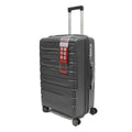 Adamantine Polypropylene Expandable Anti-theft Luggage with Spinner Wheels TSA Lock - Luggage Outlet