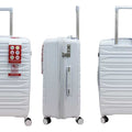 Adamantine Polypropylene Expandable Anti-theft Luggage with Spinner Wheels TSA Lock