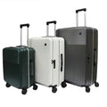 Stocky ABS+PC Aluminium Frame with Anti-theft zipper Front Opening Luggage TSA Lock - Luggage Outlet