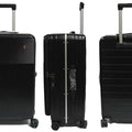Stocky ABS+PC Aluminium Frame with Anti-theft zipper Front Opening Luggage TSA Lock - Luggage Outlet
