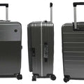 Stocky ABS+PC Aluminium Frame with Anti-theft zipper Front Opening Luggage TSA Lock - Luggage Outlet