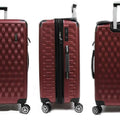 The OG Ricochetting Polycarbonate Expandable Luggage with Anti-theft Zippers Spinner Wheels and Recessed TSA Lock - Luggage Outlet