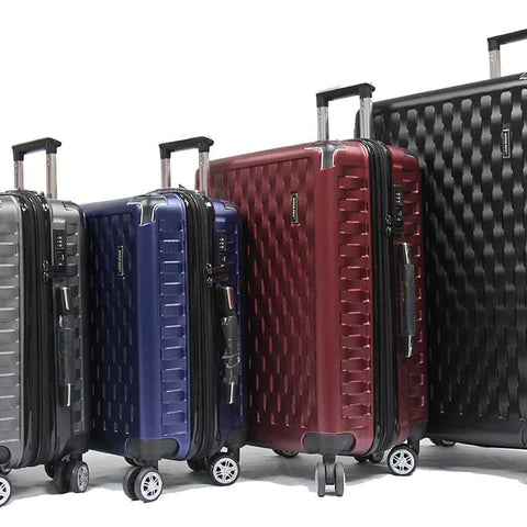 The OG Ricochetting Polycarbonate Expandable Luggage with Anti-theft Zippers Spinner Wheels and Recessed TSA Lock - Luggage Outlet