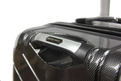 Gripping ABS+PC Anti-theft Zipper Luggage with Spinner Wheels