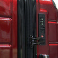 Gripping ABS+PC Anti-theft Zipper Luggage with 8 Spinner Wheels TSA Lock - Luggage Outlet