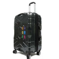 Gripping ABS+PC Anti-theft Zipper Luggage with 8 Spinner Wheels TSA Lock - Luggage Outlet