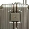 Elegant Polycarbonate Aluminium Frame Luggage with 8 Spinner Wheels Safe Skies TSA Lock - Luggage Outlet