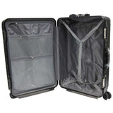 Elegant Polycarbonate Aluminium Frame Luggage with 8 Spinner Wheels Safe Skies TSA Lock