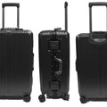 Elegant Polycarbonate Aluminium Frame Luggage with 8 Spinner Wheels Safe Skies TSA Lock - Luggage Outlet