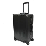 Elegant Polycarbonate Aluminium Frame Luggage with 8 Spinner Wheels Safe Skies TSA Lock