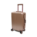 Elegant Polycarbonate Aluminium Frame Luggage with 8 Spinner Wheels Safe Skies TSA Lock - Luggage Outlet