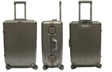 Elegant Polycarbonate Aluminium Frame Luggage with 8 Spinner Wheels Safe Skies TSA Lock