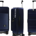 Cabriolet Polycarbonate Expandable Anti-theft Luggage with Recessed TSA Lock - Luggage Outlet