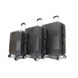 Trenchant ABS+PC Anti-theft Expandable Zipper Luggage with 8 Spinner Wheels TSA Lock - Luggage Outlet