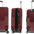 Trenchant ABS+PC Anti-theft Expandable Zipper Luggage with 8 Spinner Wheels TSA Lock - Luggage Outlet