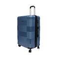 Interlace ABS+PC Antitheft Zipper Expandable Luggage with TSA Lock Spinner Wheels - Luggage Outlet