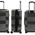 Interlace ABS+PC Antitheft Zipper Expandable Luggage with TSA Lock Spinner Wheels - Luggage Outlet