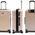 Interlace ABS+PC Antitheft Zipper Expandable Luggage with TSA Lock Spinner Wheels - Luggage Outlet