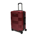 Interlace ABS+PC Antitheft Zipper Expandable Luggage with TSA Lock Spinner Wheels - Luggage Outlet