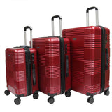 Interlace ABS+PC Antitheft Zipper Expandable Luggage with TSA Lock Spinner Wheels