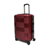 Interlace ABS+PC Antitheft Zipper Expandable Luggage with TSA Lock Spinner Wheels