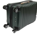 Hourglass ABS Antitheft Expandable Luggage with 8 Spinner Wheels and Number Lock - Luggage Outlet