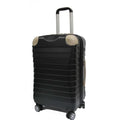 Hourglass ABS Antitheft Expandable Luggage with 8 Spinner Wheels and Number Lock - Luggage Outlet