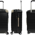 Hourglass ABS Antitheft Expandable Luggage with 8 Spinner Wheels and Number Lock - Luggage Outlet