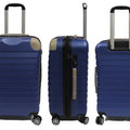 Hourglass ABS Antitheft Expandable Luggage with 8 Spinner Wheels and Number Lock - Luggage Outlet