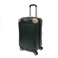 Hourglass ABS Antitheft Expandable Luggage with 8 Spinner Wheels and Number Lock - Luggage Outlet
