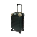 Hourglass ABS Antitheft Expandable Luggage with 8 Spinner Wheels and Number Lock - Luggage Outlet