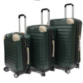 Hourglass ABS Antitheft Expandable Luggage with 8 Spinner Wheels and Number Lock - Luggage Outlet