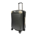 Hourglass ABS Antitheft Expandable Luggage with 8 Spinner Wheels and Number Lock - Luggage Outlet