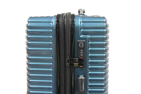 Luggage Outlet Tenacious PC Luggage with 8 Spinner Wheels and TSA Lock