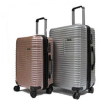 24 inch Tenacious ABS+PC Expandable Antitheft Zipper Luggage 8 Spinner Wheels and TSA Lock - Luggage Outlet