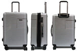 24 inch Tenacious ABS+PC Expandable Antitheft Zipper Luggage 8 Spinner Wheels and TSA Lock - Luggage Outlet
