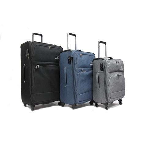 Ultralight Softside Expandable Luggage with Spinner Wheels TSA Lock - Luggage Outlet