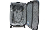 Ultralight Softside Expandable Luggage with Spinner Wheels TSA Lock