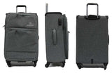 Ultralight Softside Expandable Luggage with Spinner Wheels TSA Lock - Luggage Outlet