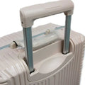 Elegant Polycarbonate Aluminium Frame Luggage with 8 Spinner Wheels Safe Skies TSA Lock - Luggage Outlet