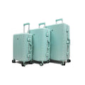 Elegant Polycarbonate Aluminium Frame Luggage with 8 Spinner Wheels Safe Skies TSA Lock - Luggage Outlet